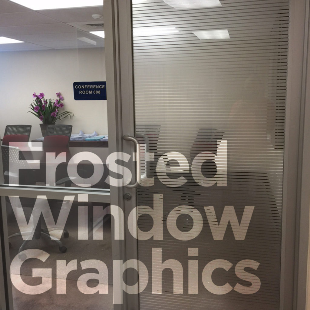 Frosted Window Graphics Miami Fantasea Media