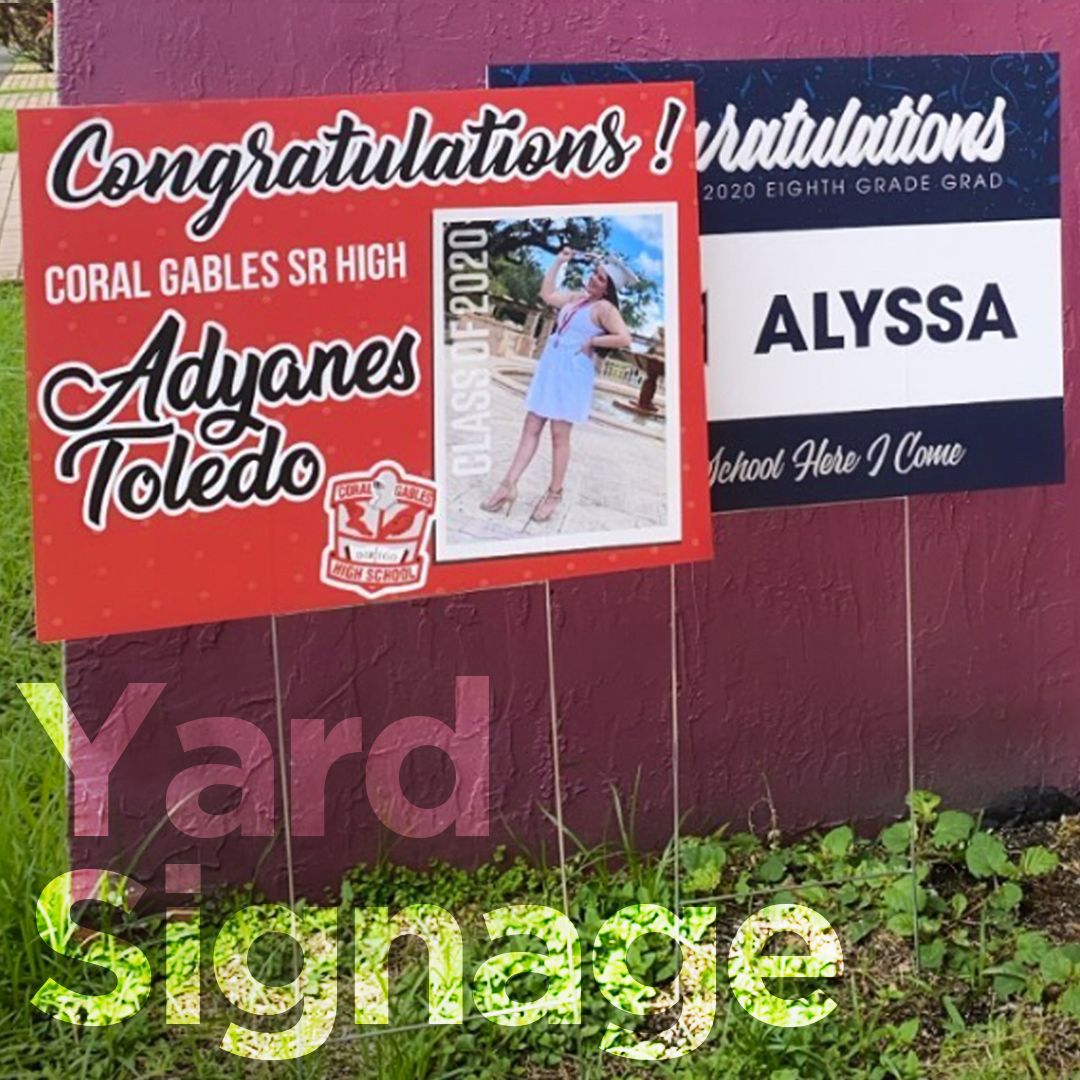 Yard Signs Miami Real Estate Signage Fantasea Media