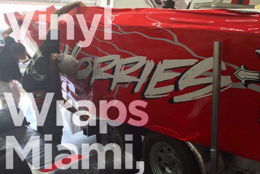 Reflective Vehicle Wraps Miami Fantasea Media