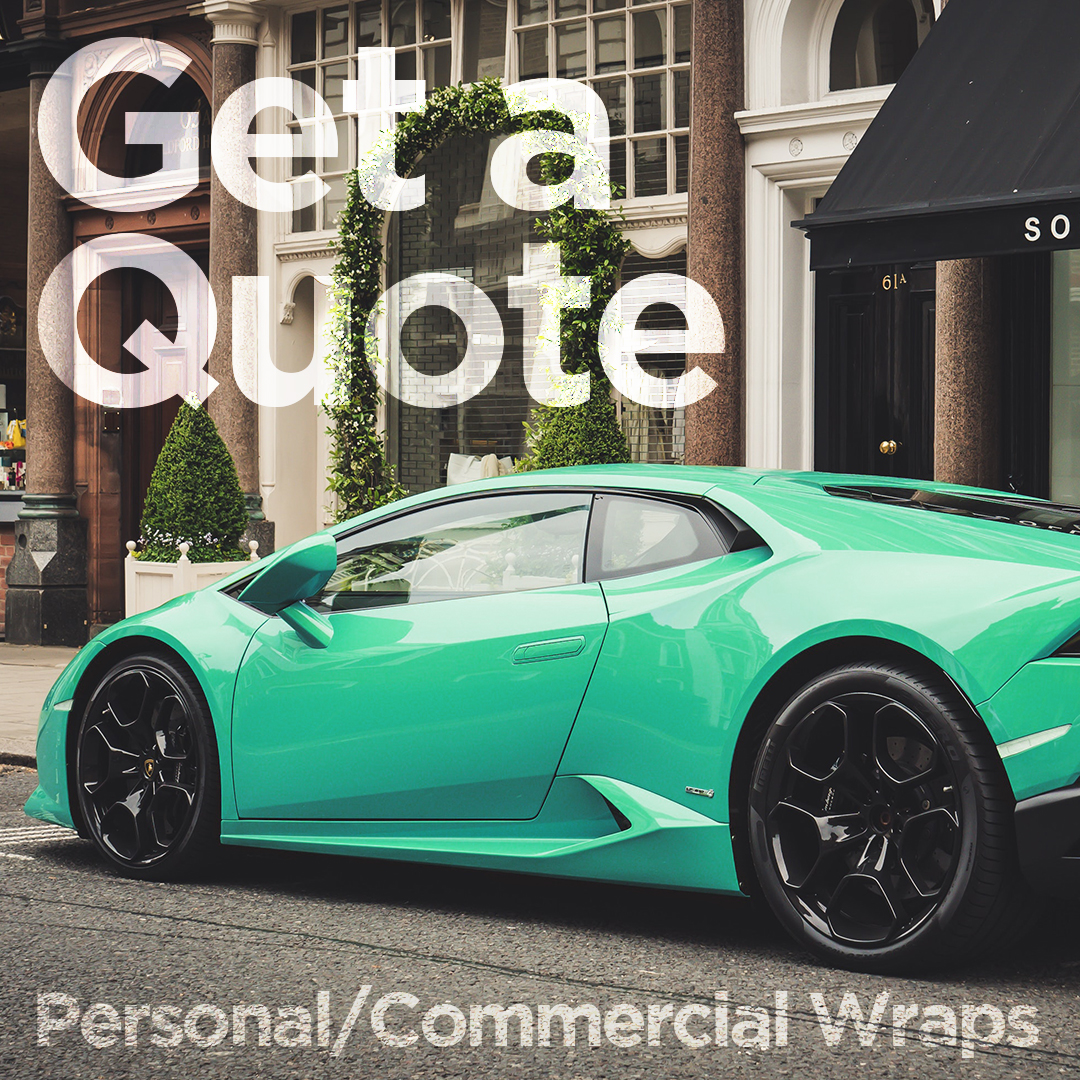Get a Quote Commercial/Personal Vehicle Wrap Quotes Miami, FL